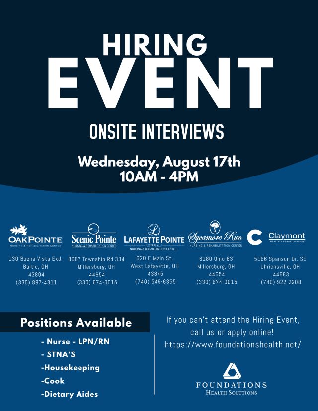Open Hiring Event
